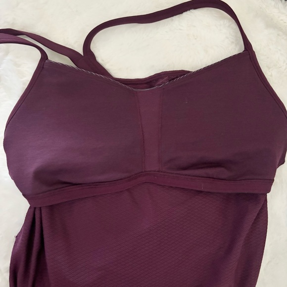 Lululemon C.Y.B Tank in Plum / Wee Are From Space September Plum Activewear - Picture 10 of 12